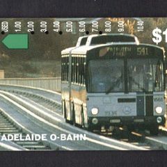1995 Australia AU10 Adelaide O-Bahn (Anritsu) Phone card