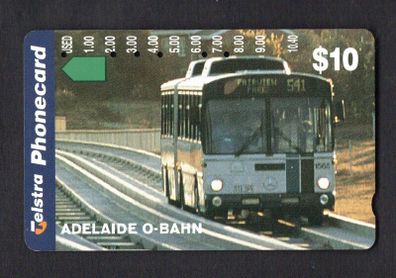 1995 Australia AU10 Adelaide O-Bahn (Anritsu) Phone card