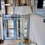 Crushed diamond mirror furniture Image 6