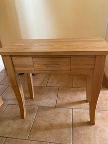 Hall table and chair