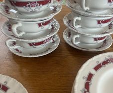 Vintage Royal Tudor Ware  Glencoe Dinner Set  Barker Bros, Staffordshire (6 Place Setting)