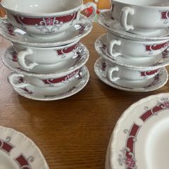 Vintage Royal Tudor Ware  Glencoe Dinner Set  Barker Bros, Staffordshire (6 Place Setting)