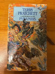 Fantasy book:'Pyramids' by Terry Pratchett