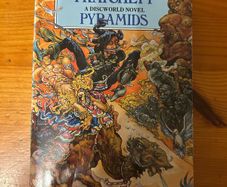 Fantasy book:'Pyramids' by Terry Pratchett