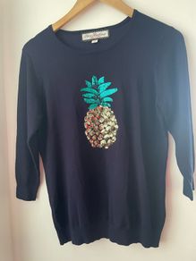 Paco boutique ladies navy top