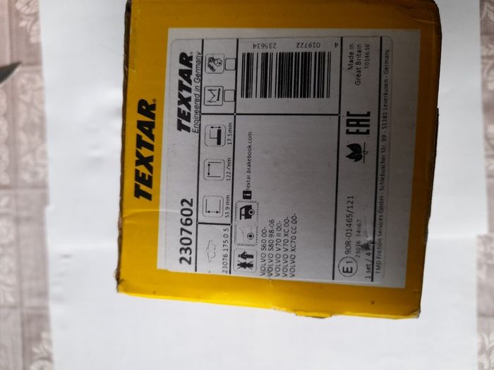 VW Golf 6 brake pads