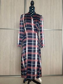 Great Plains Check Midi Dress