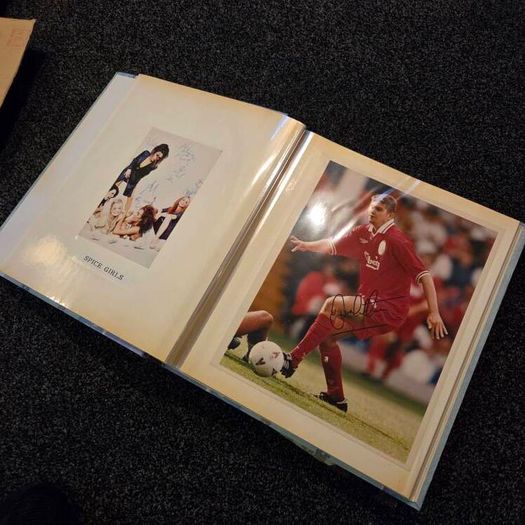 Liverpool signed photos