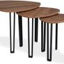 Set of 3 Triangular Side Tables - Free Delivery Nationwide Image 3