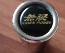 Genuine MUGEN Black Shift Knob (Yellow Script)