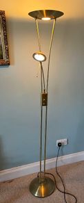 brass lamp