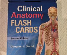 Moores Clinical Anatomy Flash Cards 2nd Edition