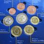 Malta double set of 14 coins pre euro & first year euro 2008 UNC Image 3