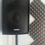 SubZero SZ-PMIX6-MP3 6-Channel Powered PA Mixer + Speakers & Stands - Like New Image 2