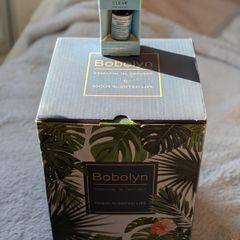 NEW Bobolyn 3D Fireworks Glass Diffuser & Tisserand Oil Set