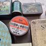 A Job Lot Of 9x  Vintage Tins Big & Small Tins All Vintage Image 5