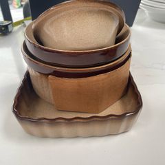 Vintage Moira Pottery Stoneware Set Made in England