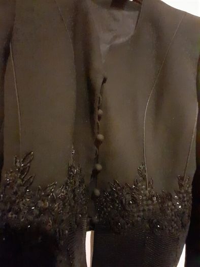 Black Libra Jacket with lovely beading