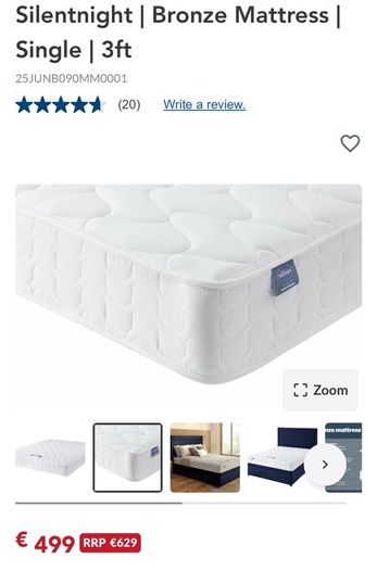 Child's Bed/ Mattress (Barely Used)