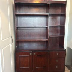 Table & Chairs x 6, Cupboard, Corner Unit FREE