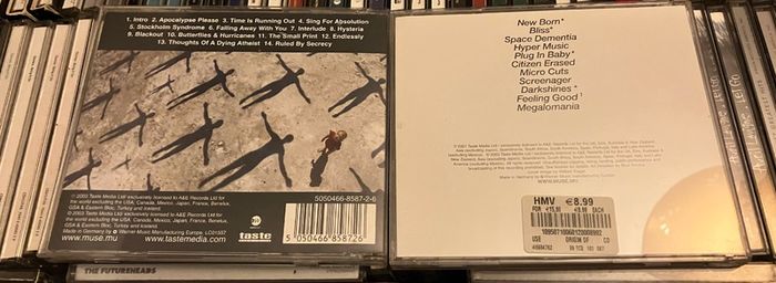 MUSE  CD  Album  Selection