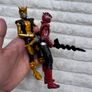 Power Rangers Beast Morphers Cybervillain Lightening Blaze and Gold Ranger approx. 6" Used Please see photos Image 8