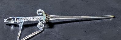 Long crystal sword decoration