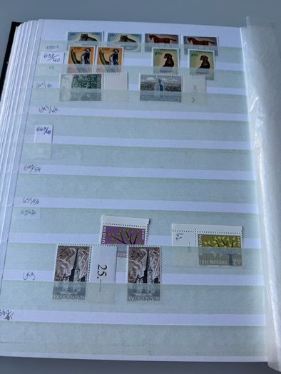 LUXEMBURG collection in 64 pages stamp album
