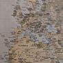 Large wall map of the world Image 5