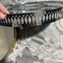Brand New Beautiful Gold And Silver Mirror Round Tray Image 3