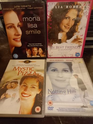 Julia Roberts Dvd Collection Bundle Mystic Pizza Stepmom Steel Magnolias Pretty Woman Etc