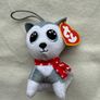 McDonald's TY plush toy Hailey the Huskey New DIRTY Please look at the pictures Image 2