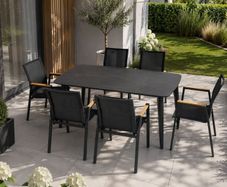 Siena Dining set- Laurent Black