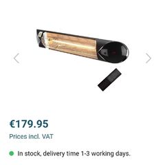 Sahara patio heater