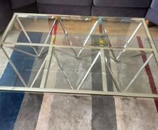 Chrome & Glass coffee Table