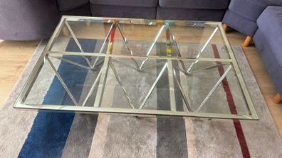 Chrome & Glass coffee Table