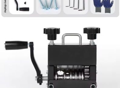 Portable Manual and Electric Drill Driven Dual-purpose Wire Stripping Machine for 3mm to 17mm Scrap Copper Wire Stripping Tool