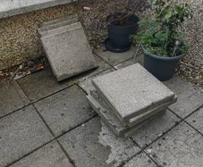 Paving slab concrete 400x400x50 (9 units)
