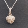 New and boxed Sterling Silver Swarovski Marcasite pendant set Image 5