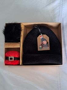 Winter/Christmas hat (mix n match bobble)