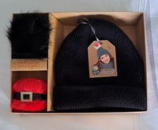 Winter/Christmas hat (mix n match bobble)