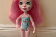 Enchantimals Huggable Cuties Bree Bunny Doll  Figure Large Approx. 31 cm. Used Please see photos