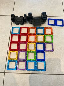 Magformers 2 sets combined. 45 pieces in total , excellent condition.