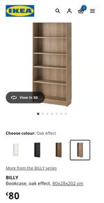 Ikea Billy Shelves