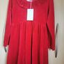 BNWT - Leigh Tucker Willow red Christina Dress 5-6YRS Image 2