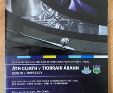 2011 Dublin v Tipperary - All-Ireland Hurling Semi Final Programme