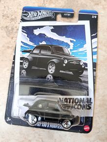 Hot Wheels 2025 Silver Series 60s Fiat 500 D Modificado National Icons JBY88