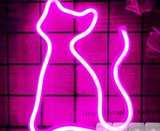 FREE EXPRESS SHIPPING Cat LED Neon Light Sign Cat Neon Lamp Pink Cat Neon Sign for Bedroom Wall Decor Light Up LED Signs Neon Nigh Light Sign Neon Wall Light Cat Gift for Girls Christmas