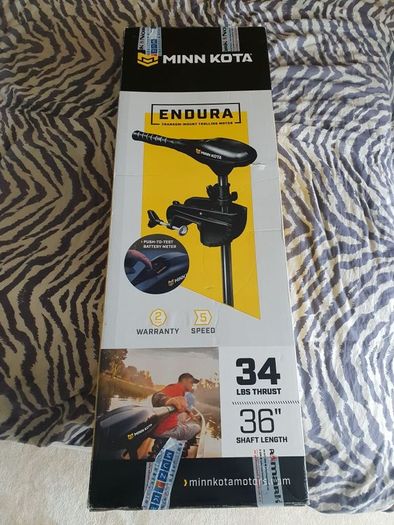 Minn Kota Endura Boat Electric 12V  Engine Brand New !!!
