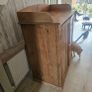 old Irish Pine kitchen press Image 3